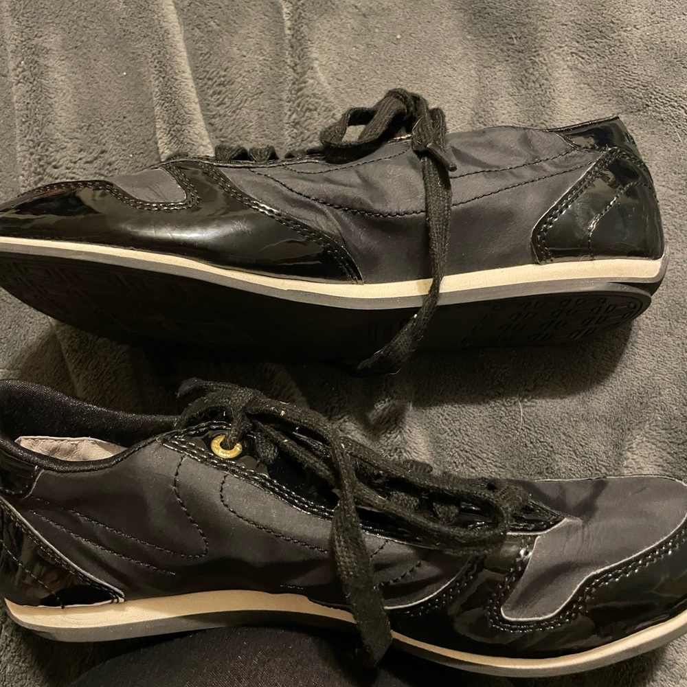 Diesel Black Sneakers with Subtle Gray Accents - Picture 6 of 15